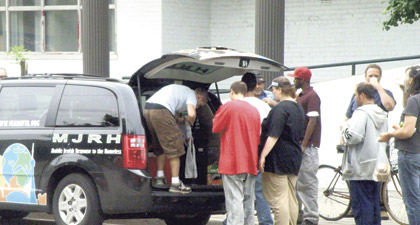 Ve’ahavta’s Mobile Jewish Response to the Homeless van outreach project operates two vans in downtown Toronto.