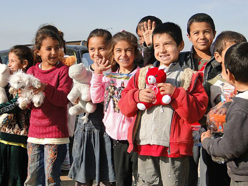 Defend International provide aid to Yazidi refugees in Iraqi Kurdistan. WIKI COMMONS PHOTO