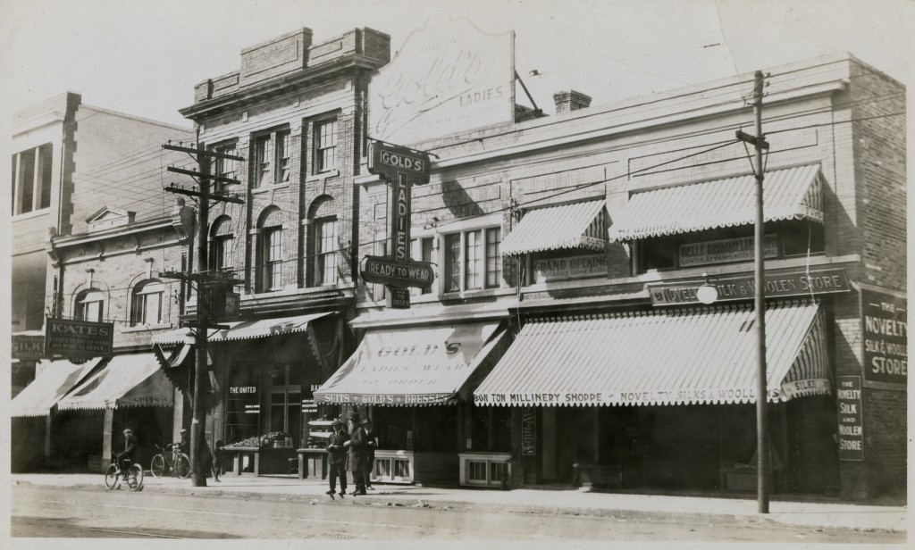 United Bakers on Agnes Street about the time it opened in 1912. The reference is Ontario Jewish Archives, 27-4-2, item 3.