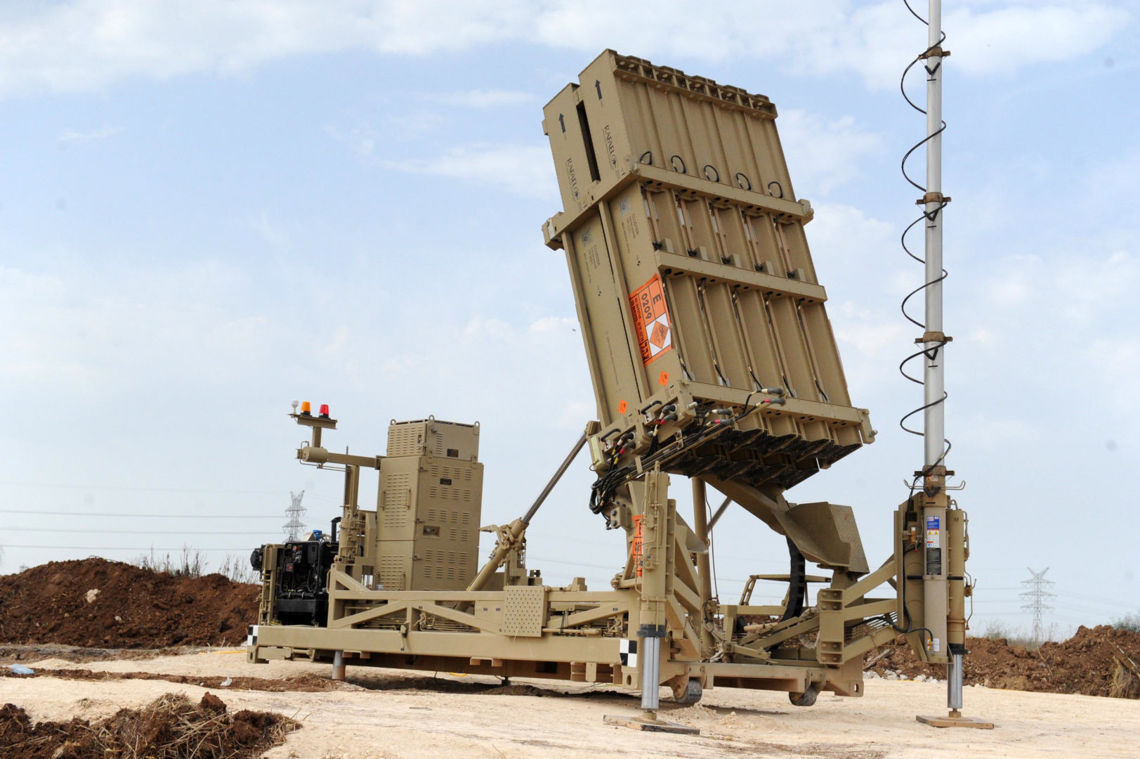 Israel’s Iron Dome technology could be applied to electricity grids in Canada FLASH 90 PHOTO