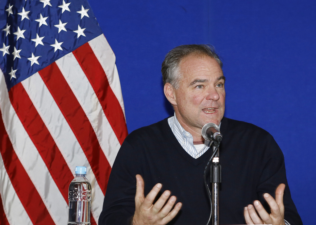 Tim Kaine cites inspirational survivor in VP acceptance speech