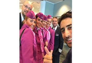 Dave and WOW Air Team